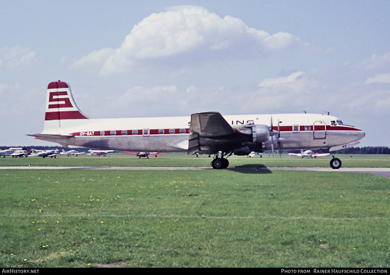 Aircraft Photo of OY-BAT | Douglas DC-6B | Sterling Airways | AirHistory.net #757834