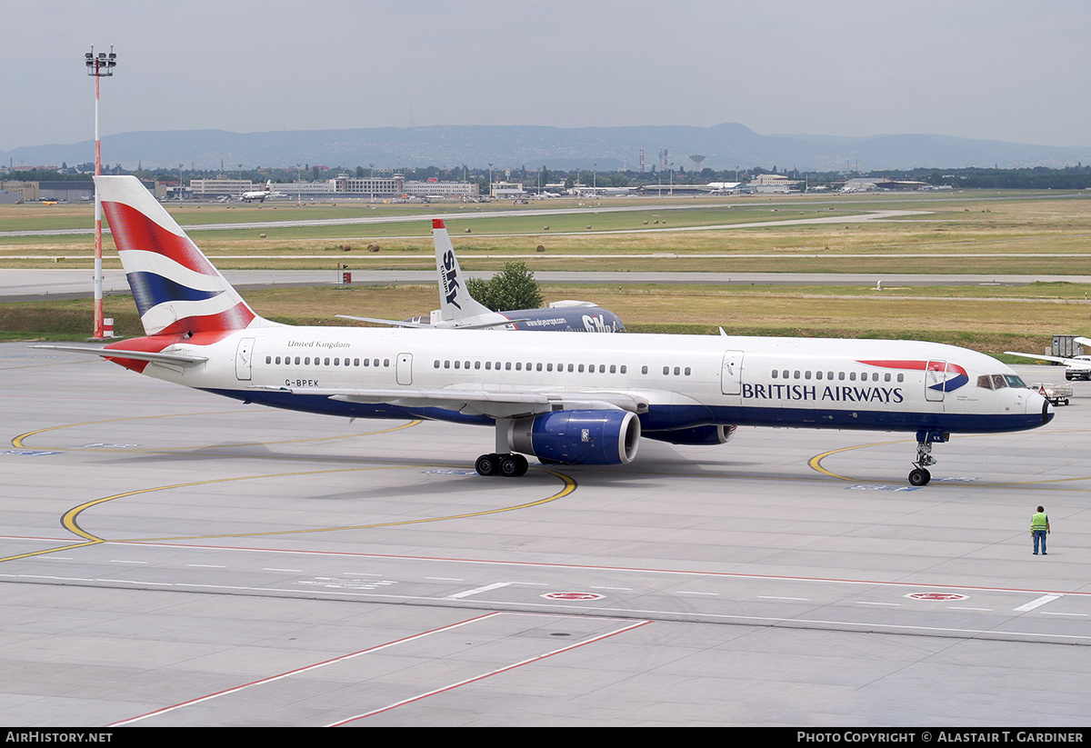 Aircraft Photo of G-BPEK | Boeing 757-236 | British Airways | AirHistory.net #757837