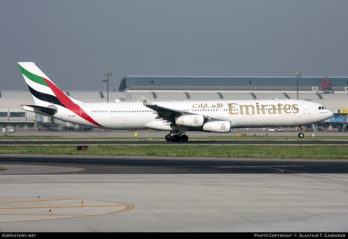 Aircraft Photo of A6-ERN | Airbus A340-313 | Emirates | AirHistory.net #757869