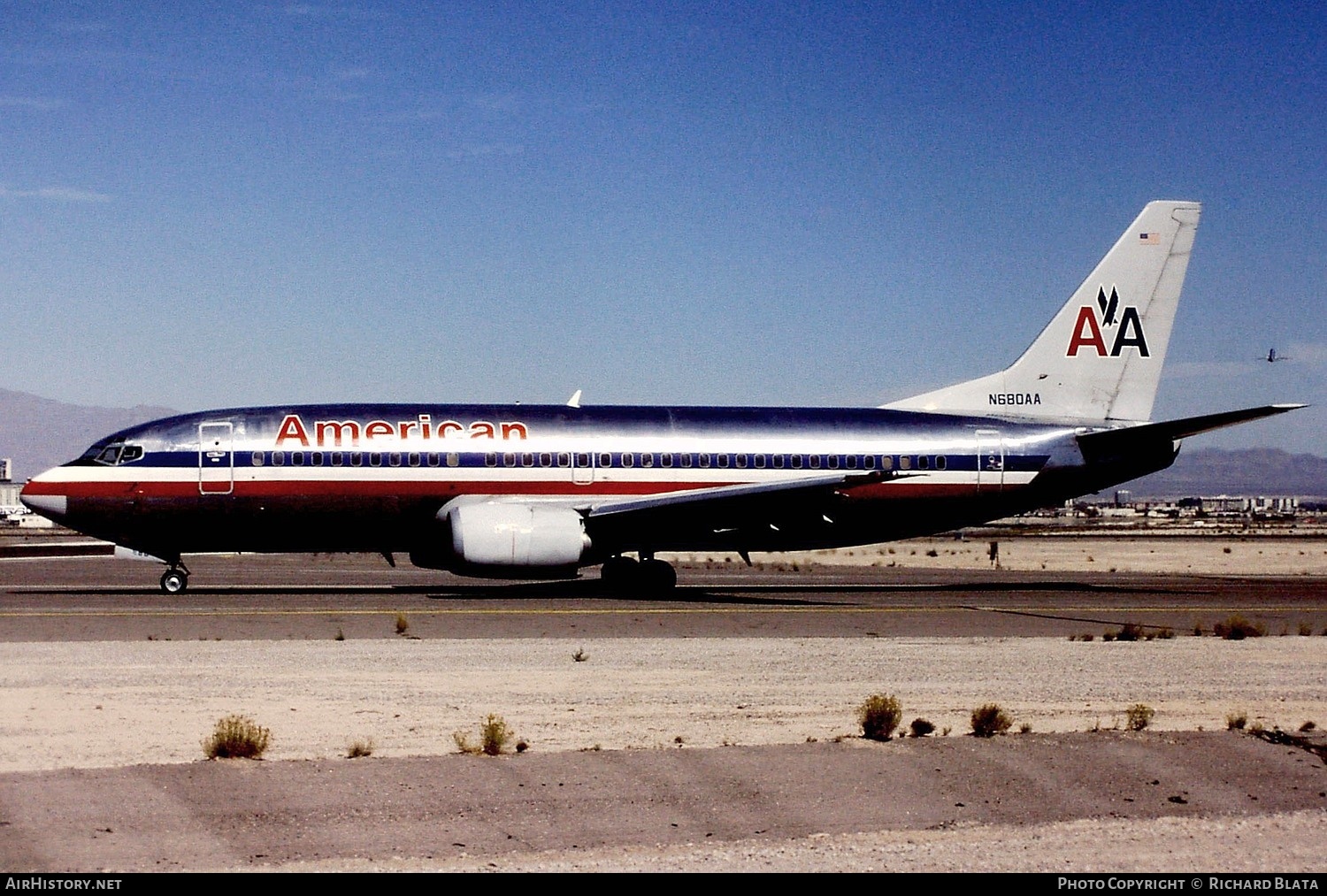 Aircraft Photo of N680AA | Boeing 737-3A4 | American Airlines | AirHistory.net #757883