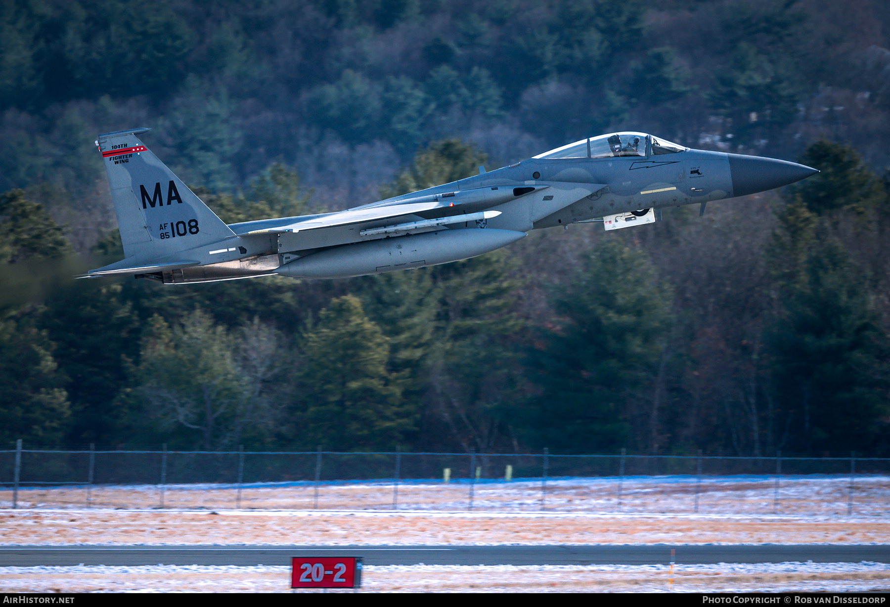 Aircraft Photo of 85-0108 / AF85-108 | McDonnell Douglas F-15C Eagle | USA - Air Force | AirHistory.net #757892