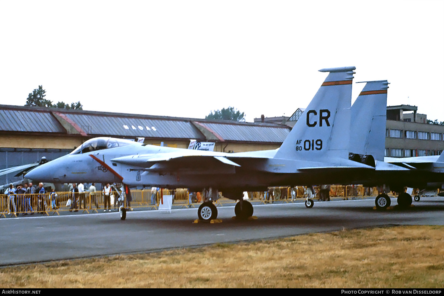 Aircraft Photo of 80-0019 / AF80-019 | McDonnell Douglas F-15C Eagle | USA - Air Force | AirHistory.net #757901