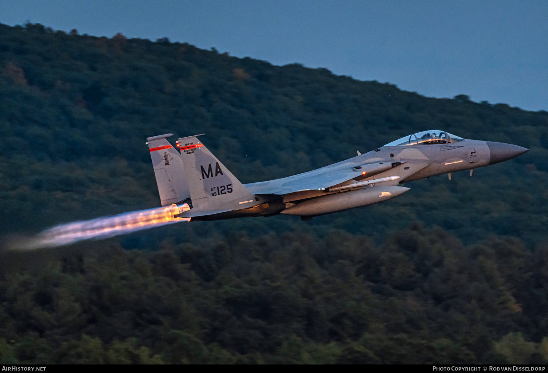 Aircraft Photo of 85-0125 / AF85-0125 | McDonnell Douglas F-15C Eagle | USA - Air Force | AirHistory.net #757918