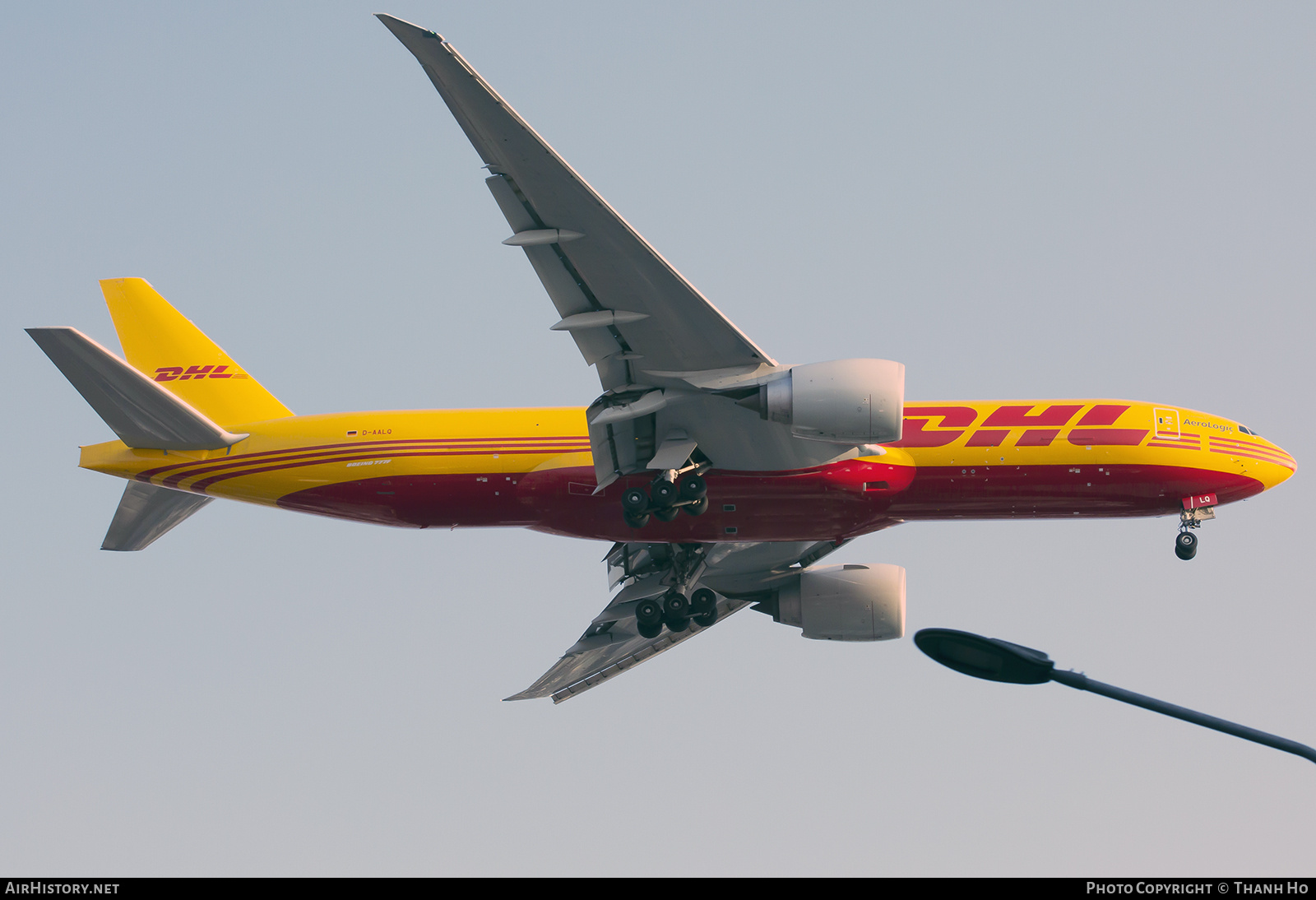 Aircraft Photo of D-AALQ | Boeing 777-F | DHL International | AirHistory.net #757955