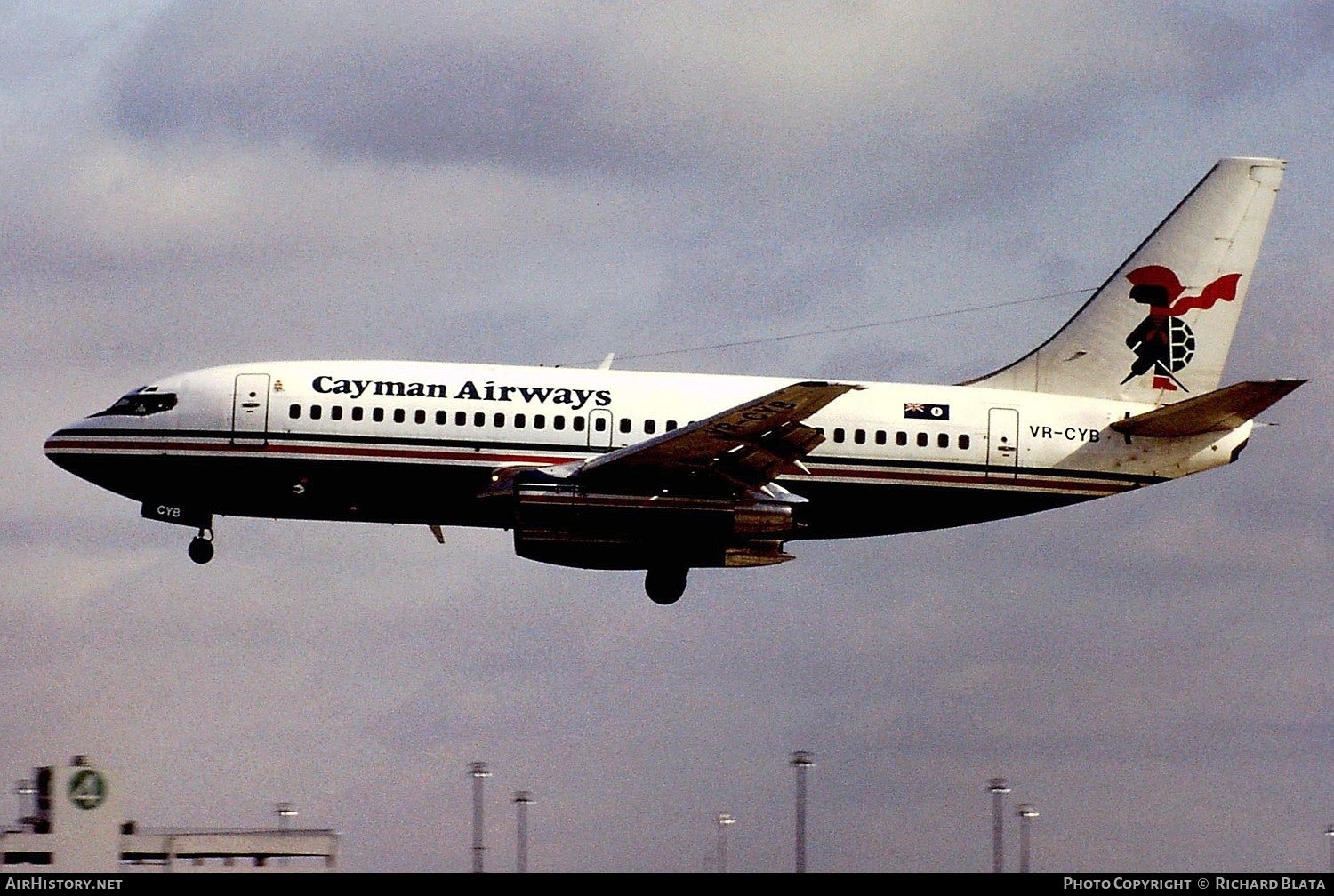 Aircraft Photo of VR-CYB | Boeing 737-242/Adv | Cayman Airways | AirHistory.net #757957