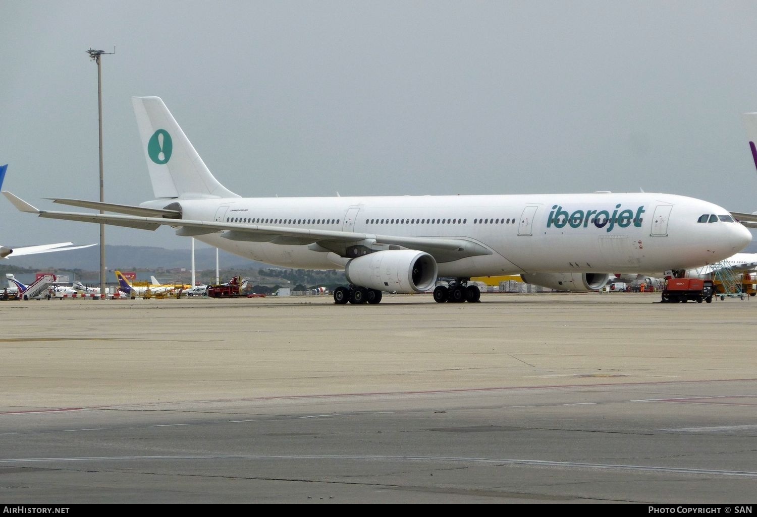 Aircraft Photo of CS-TRH | Airbus A330-343 | Iberojet | AirHistory.net #757988