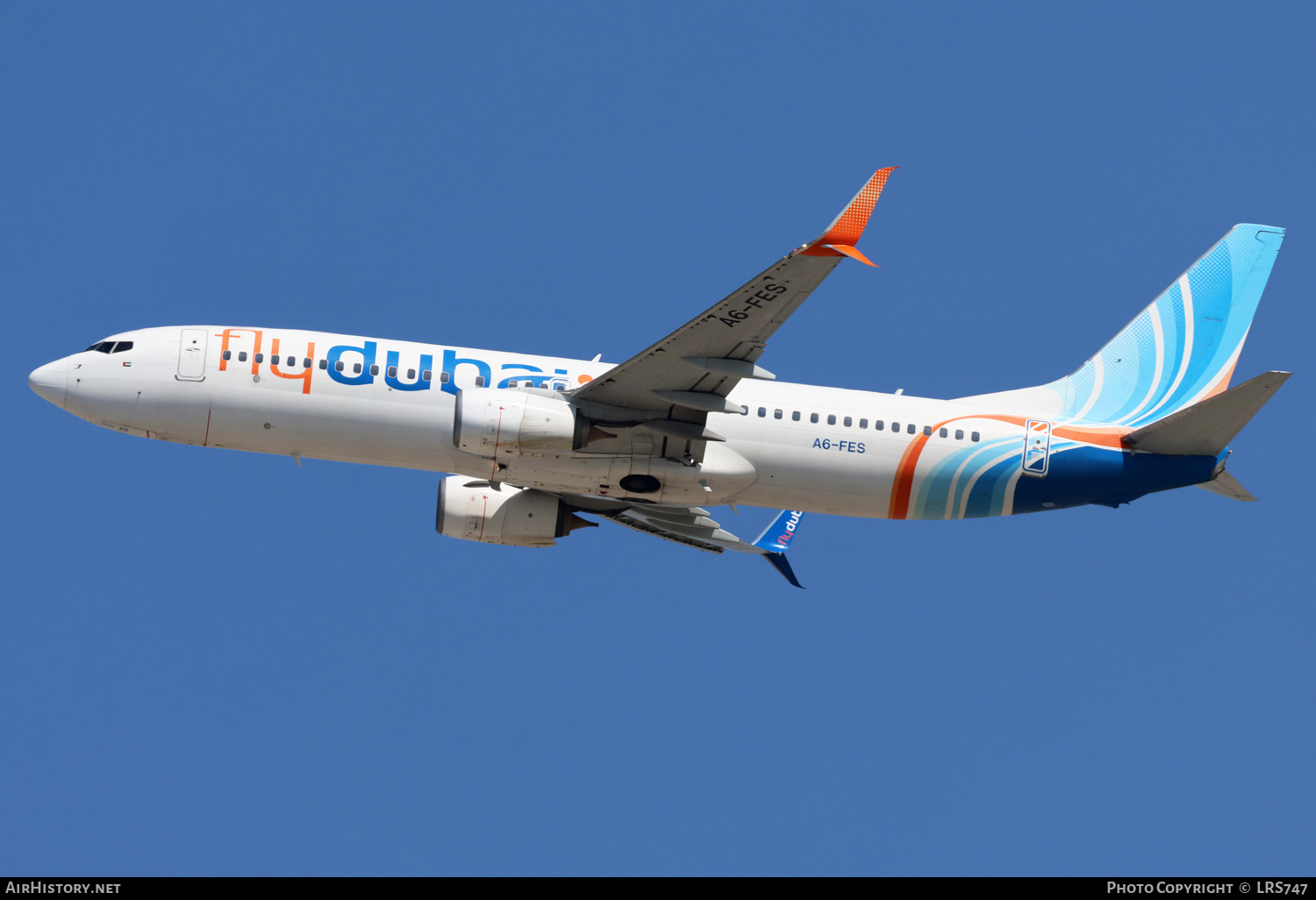 Aircraft Photo of A6-FES | Boeing 737-8KN | Flydubai | AirHistory.net #757991