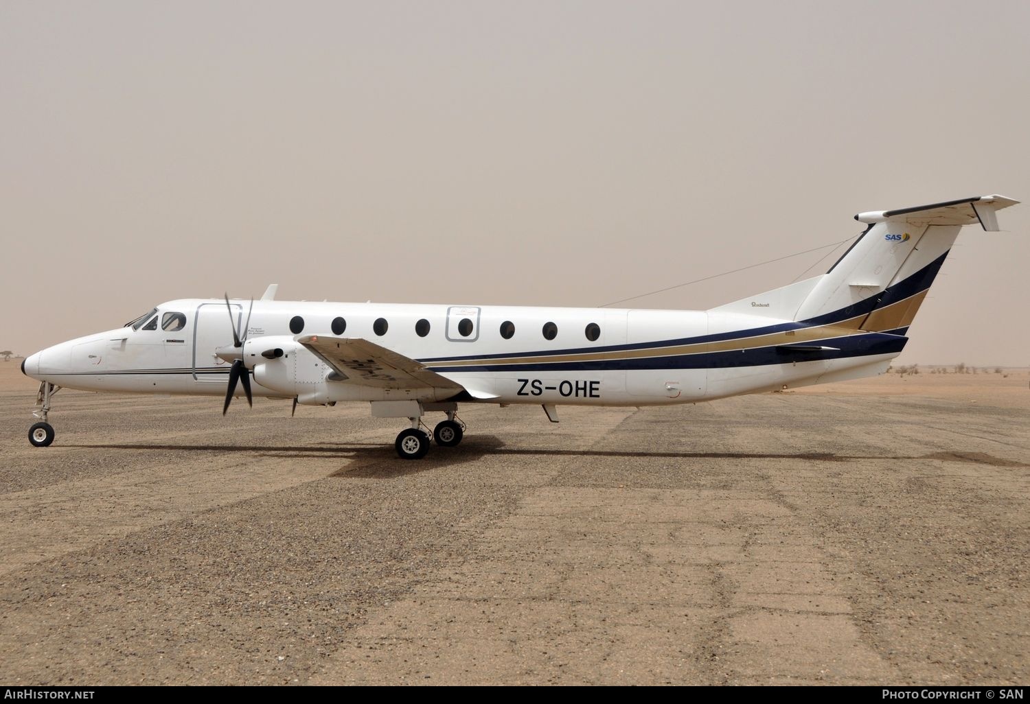Aircraft Photo of ZS-OHE | Beech 1900C-1 | SAS - Sahel Aviation Service | AirHistory.net #758006