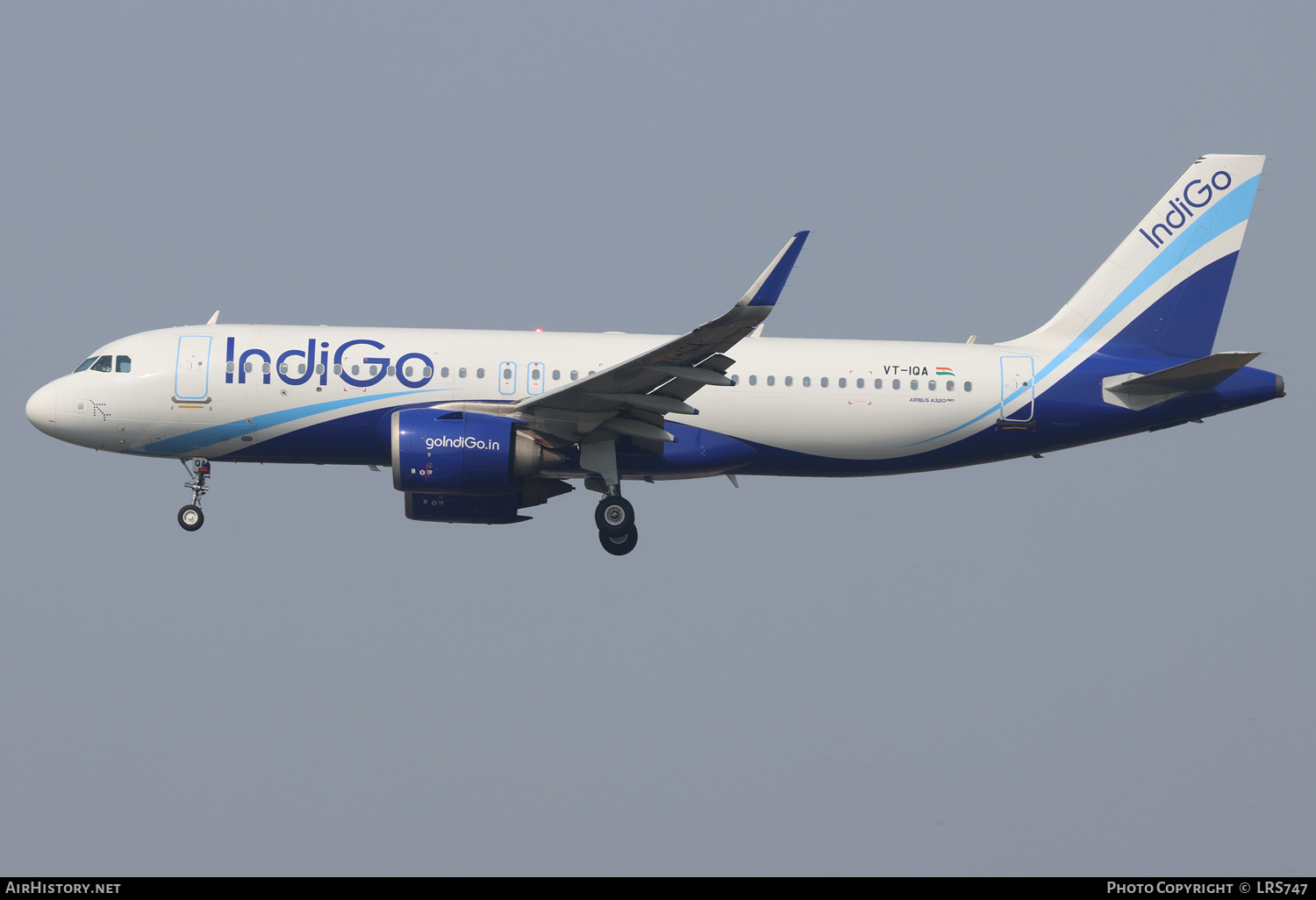 Aircraft Photo of VT-IQA | Airbus A320-251N | IndiGo | AirHistory.net #758017