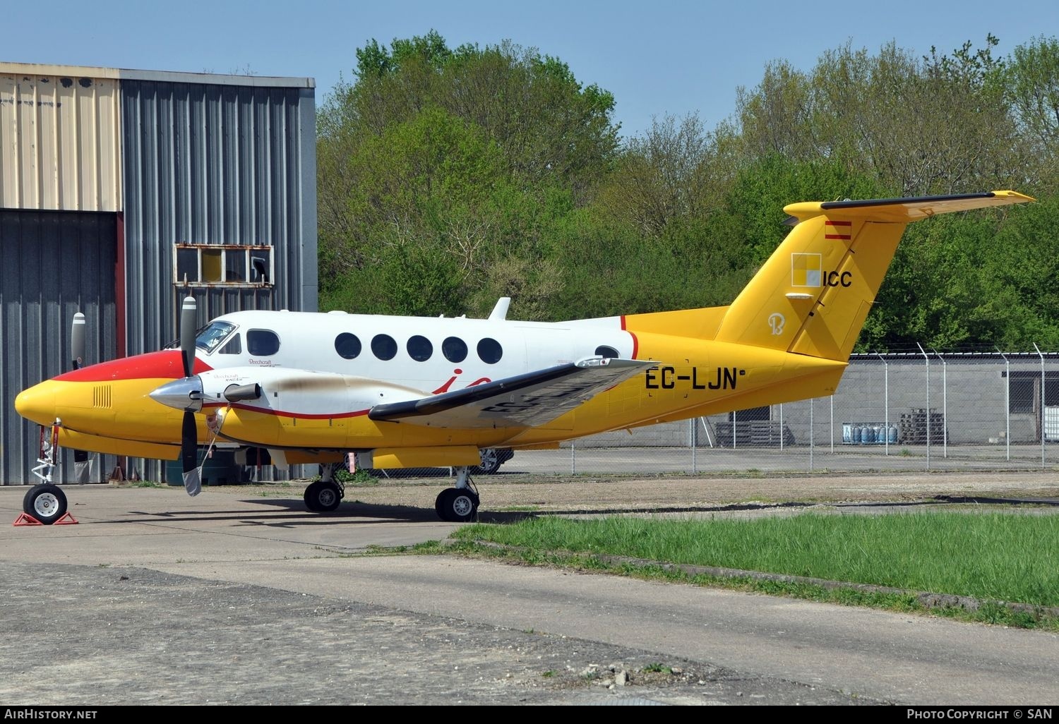 Aircraft Photo of EC-LJN | Hawker Beechcraft B200GT King Air | ICC - Institut Cartogràfic de Catalunya | AirHistory.net #758032
