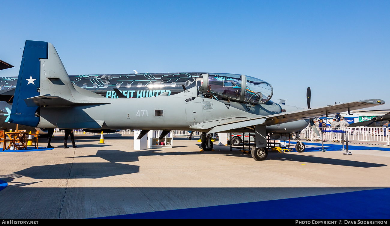 Aircraft Photo of 471 | Embraer A-29B Super Tucano | Chile - Air Force | AirHistory.net #758036