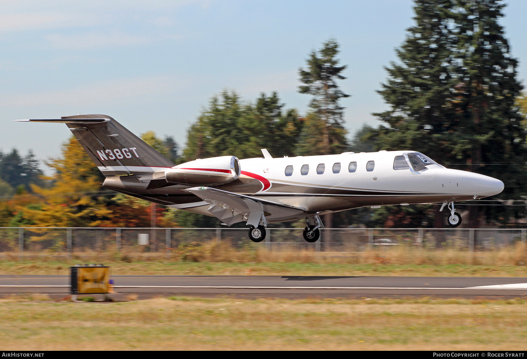 Aircraft Photo of N38GT | Cessna 525A CitationJet CJ2 | AirHistory.net #758050