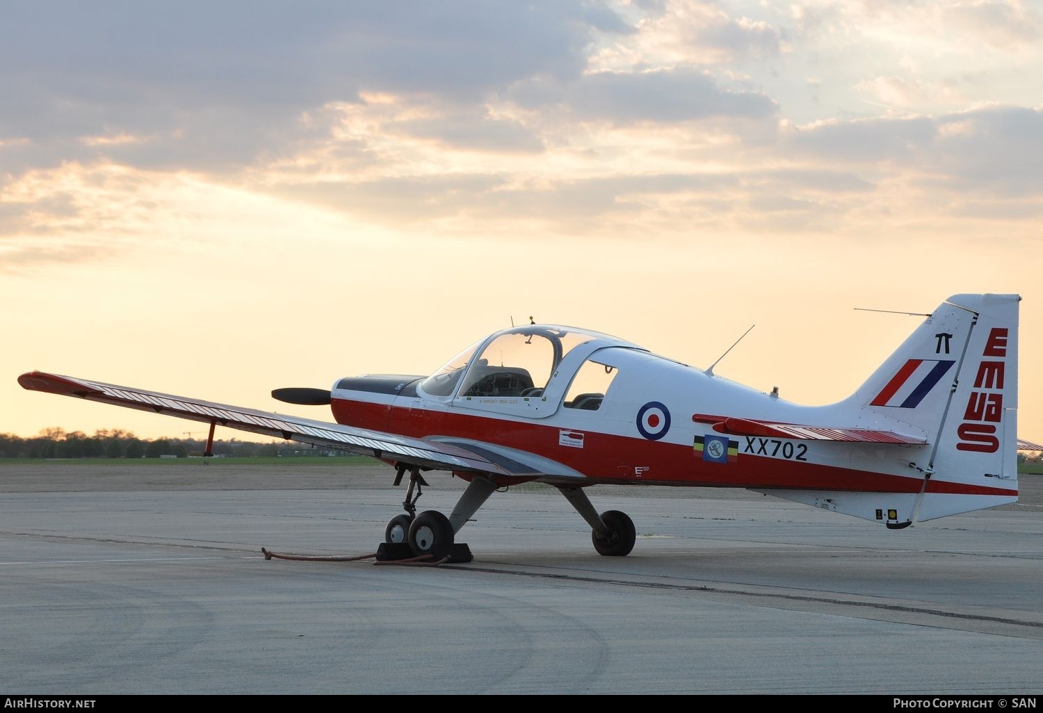 Aircraft Photo of G-CBCR / XX702 | Scottish Aviation Bulldog T1 | UK - Air Force | AirHistory.net #758059