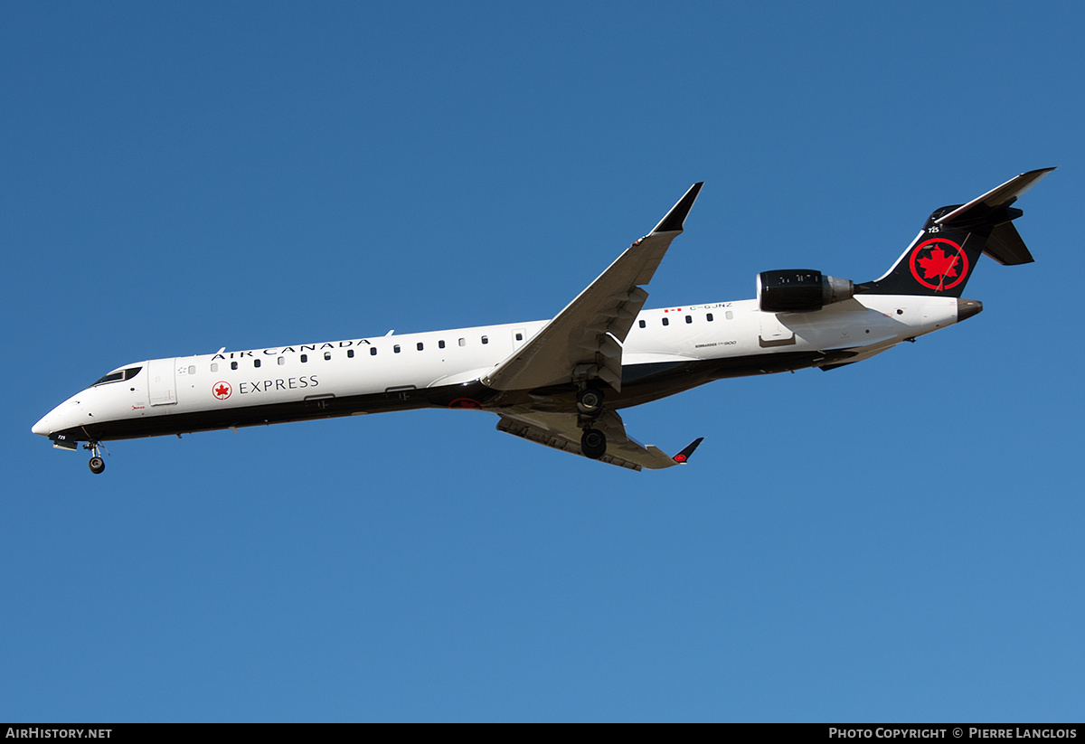 Aircraft Photo of C-GJNZ | Bombardier CRJ-900 (CL-600-2D24) | Air Canada Express | AirHistory.net #758121