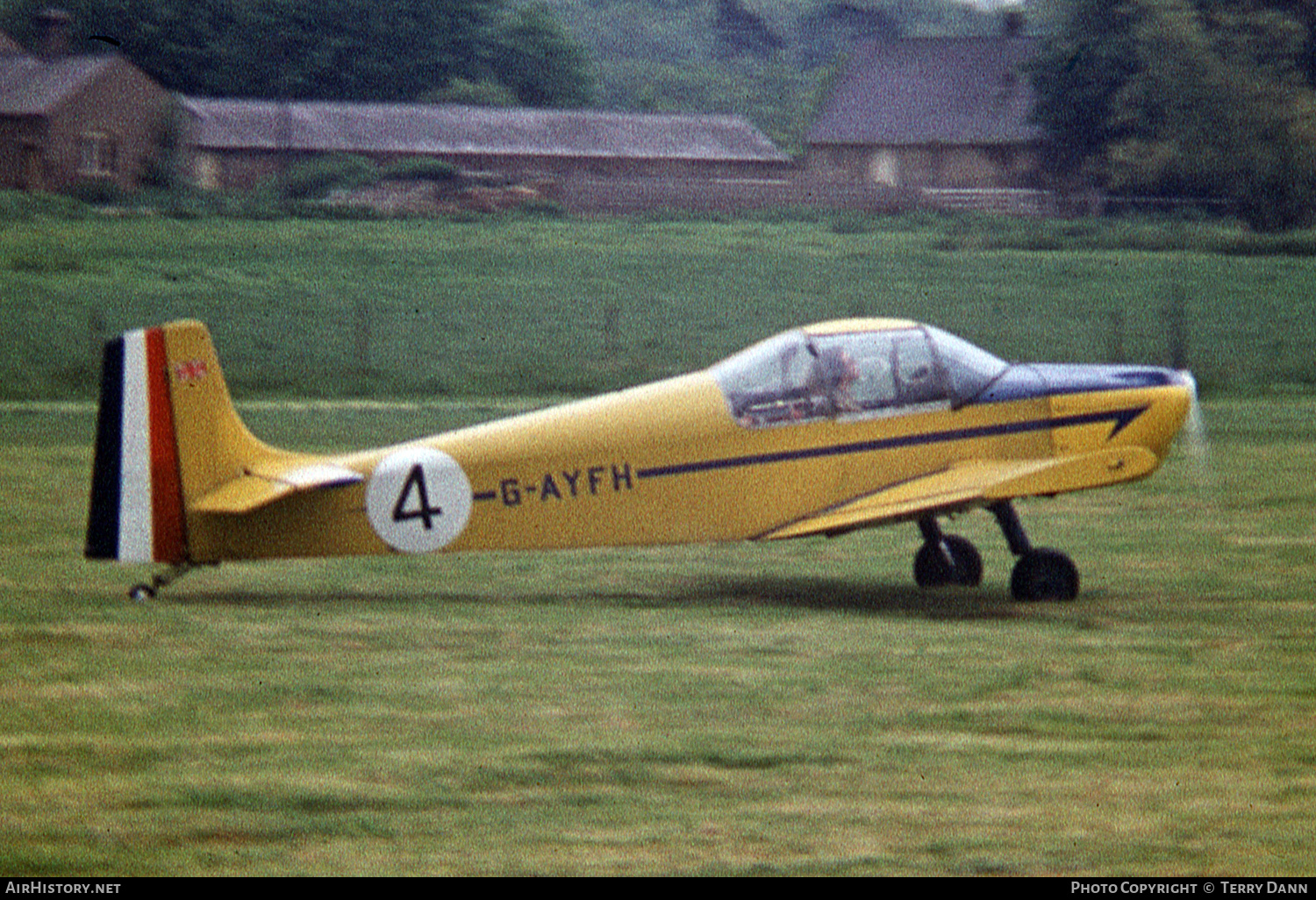 Aircraft Photo of G-AYFH | Rollason Druine D.62B Condor | AirHistory.net #758126