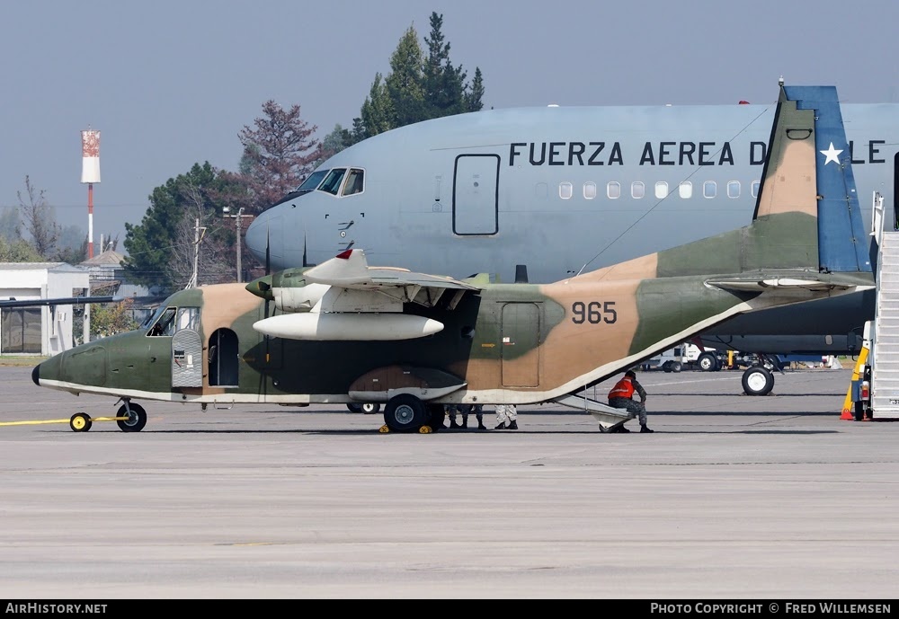 Aircraft Photo of 965 | CASA C-212-300M Aviocar | Chile - Air Force | AirHistory.net #758140