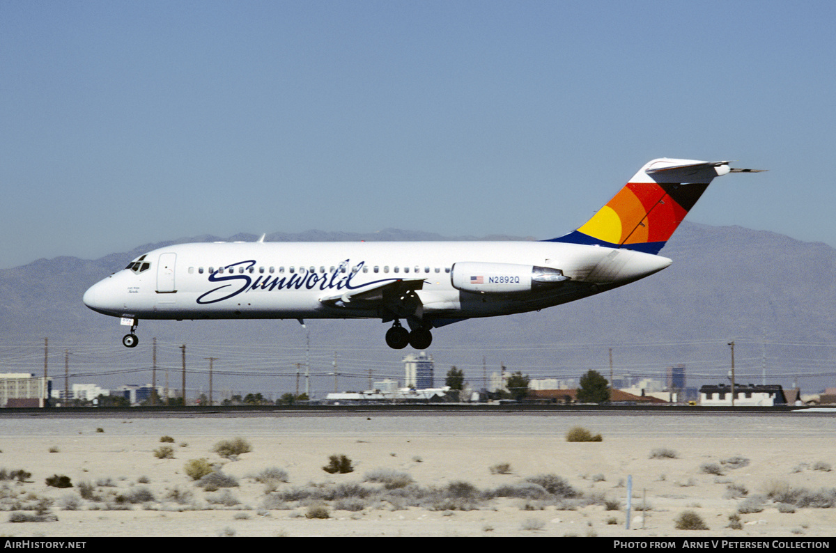 Aircraft Photo of N2892Q | Douglas DC-9-15 | Sunworld International Airways | AirHistory.net #758145