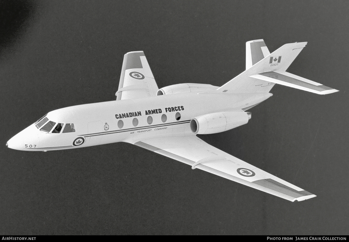 Aircraft Photo of 20507 | Dassault Falcon 20 | Canada - Air Force | AirHistory.net #758154