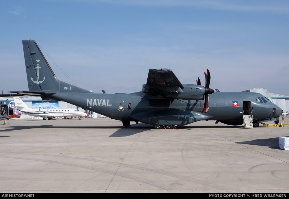 Aircraft Photo of 502 | CASA C295MPA Persuader | Chile - Navy | AirHistory.net #758155