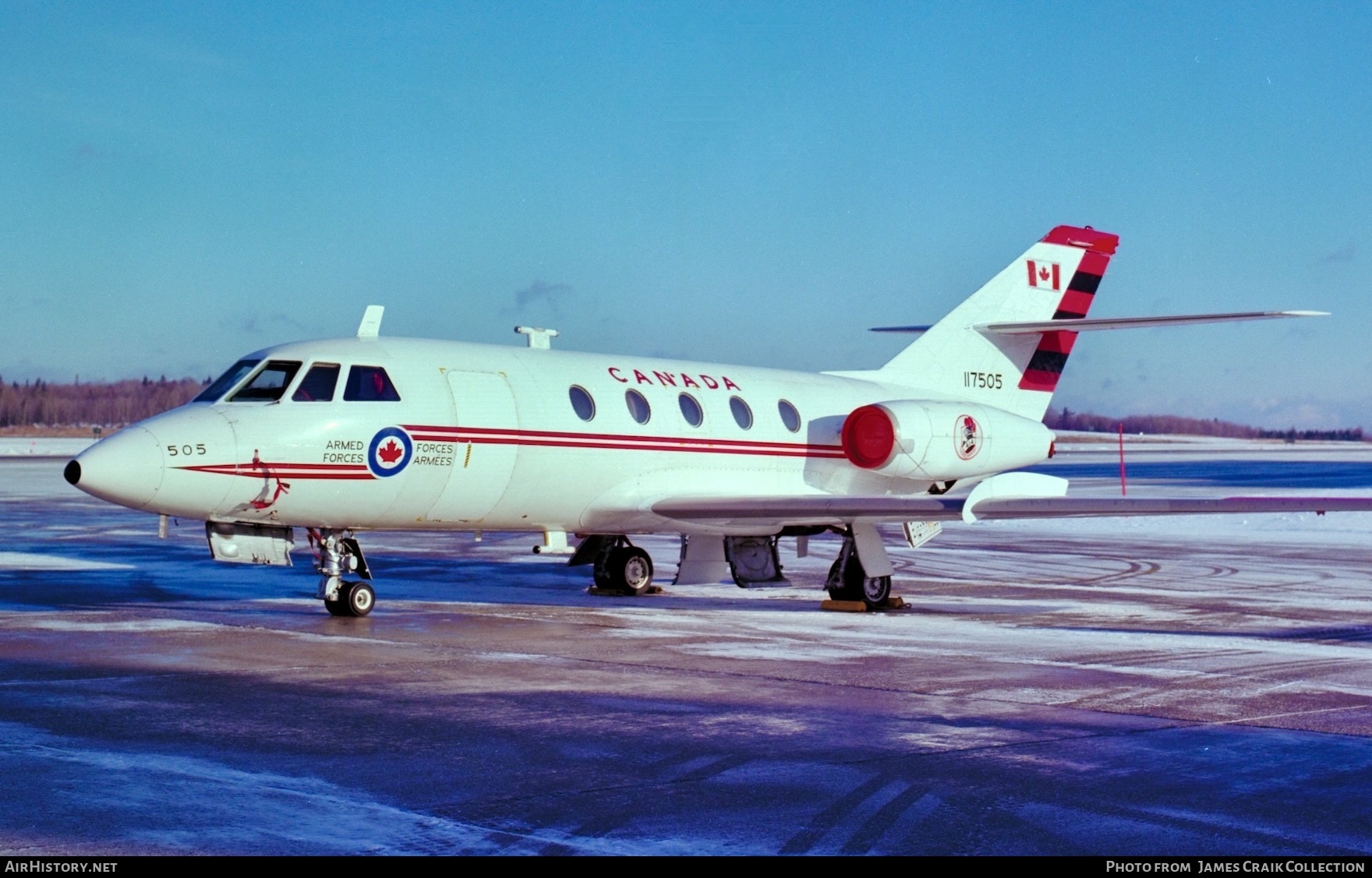 Aircraft Photo of 117505 | Dassault Falcon 20C | Canada - Air Force | AirHistory.net #758187
