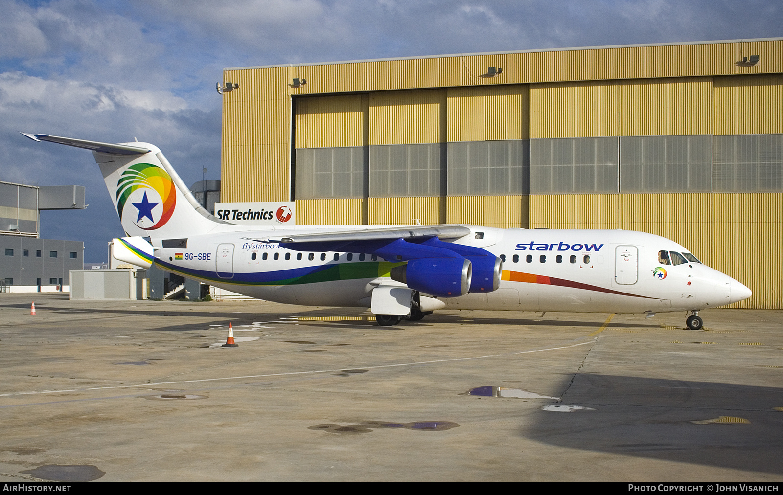 Aircraft Photo of 9G-SBE | BAE Systems Avro 146-RJ100 | Starbow | AirHistory.net #758189