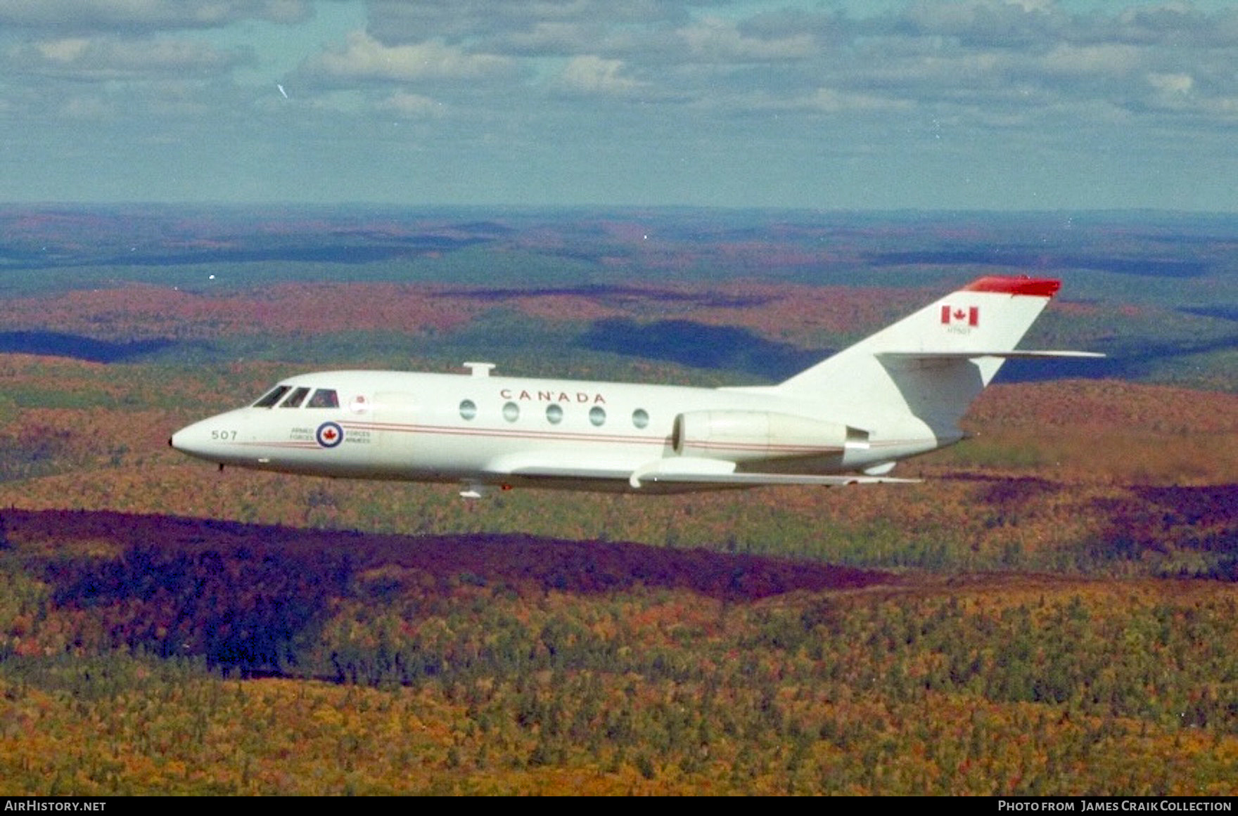 Aircraft Photo of 117507 | Dassault Falcon 20 | Canada - Air Force | AirHistory.net #758190