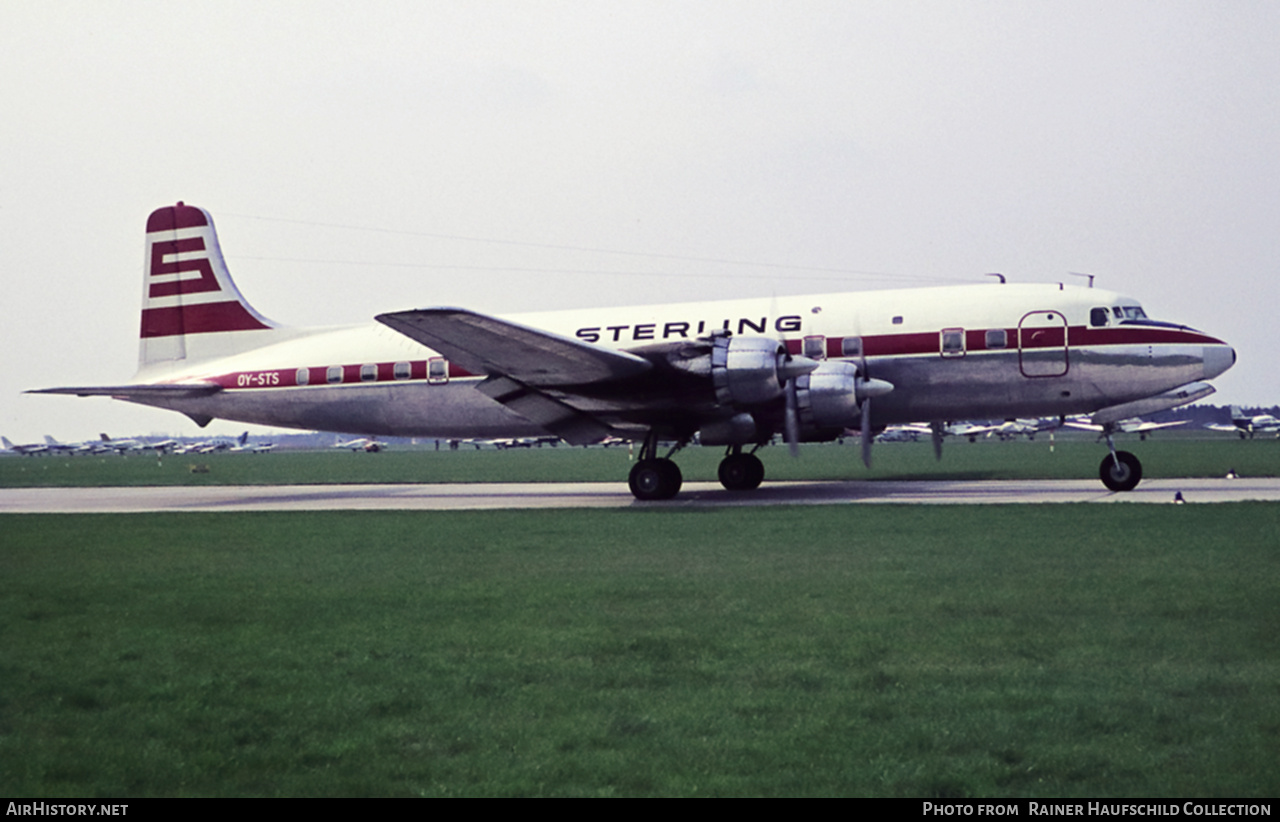 Aircraft Photo of OY-STS | Douglas DC-6B | Sterling Airways | AirHistory.net #758193