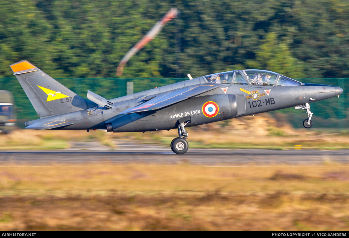 Aircraft Photo of E97 | Dassault-Dornier Alpha Jet E | France - Air Force | AirHistory.net #758205
