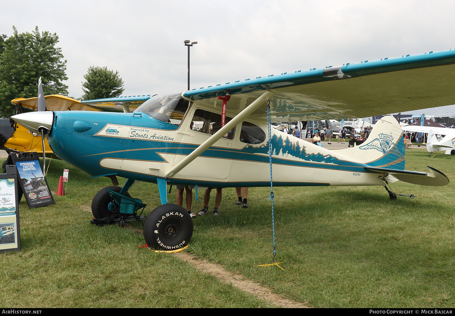 Aircraft Photo of N3224A | Cessna 170B | AOPA - Aircraft Owners & Pilots Association | AirHistory.net #758226