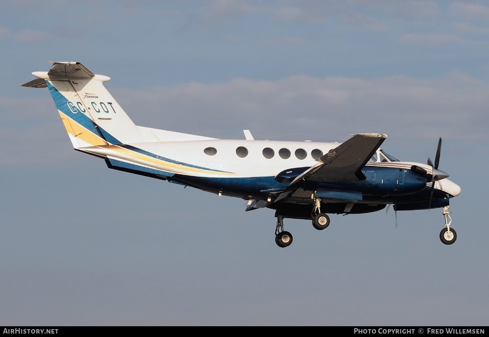 Aircraft Photo of CC-COT | Beech 200 Super King Air | Torreon | AirHistory.net #758240