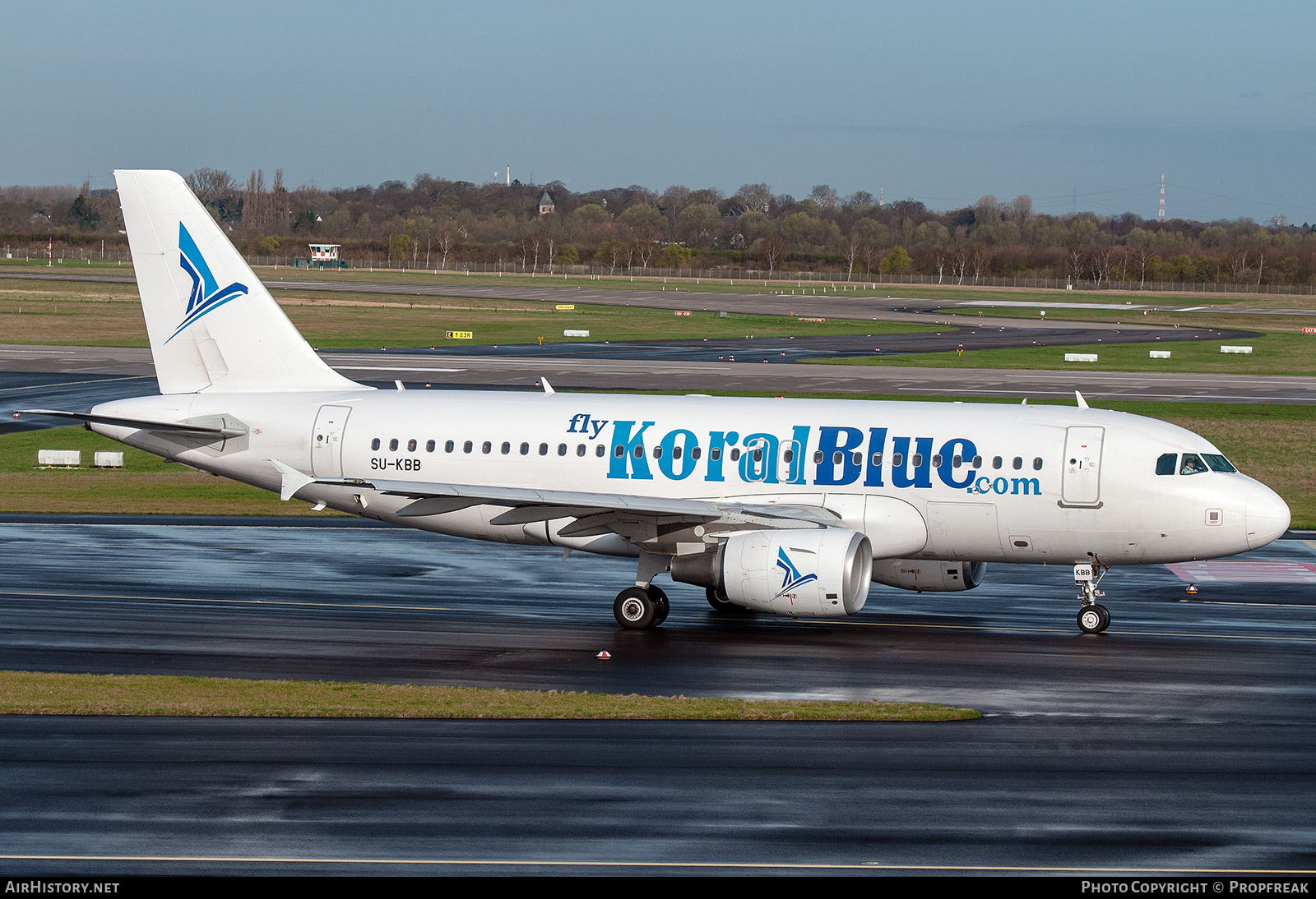 Aircraft Photo of SU-KBB | Airbus A319-112 | Koral Blue | AirHistory.net #758266