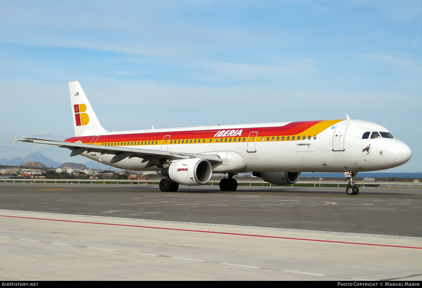 Aircraft Photo of EC-JZM | Airbus A321-212 | Iberia | AirHistory.net #758267