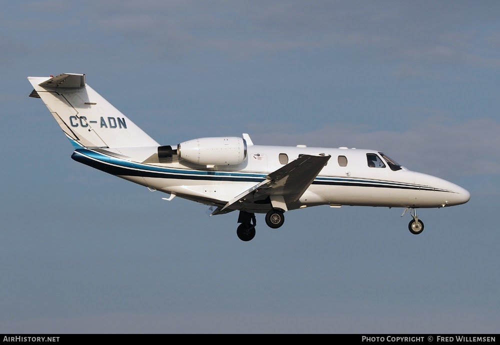 Aircraft Photo of CC-ADN | Cessna 525 CitationJet | AirHistory.net #758268