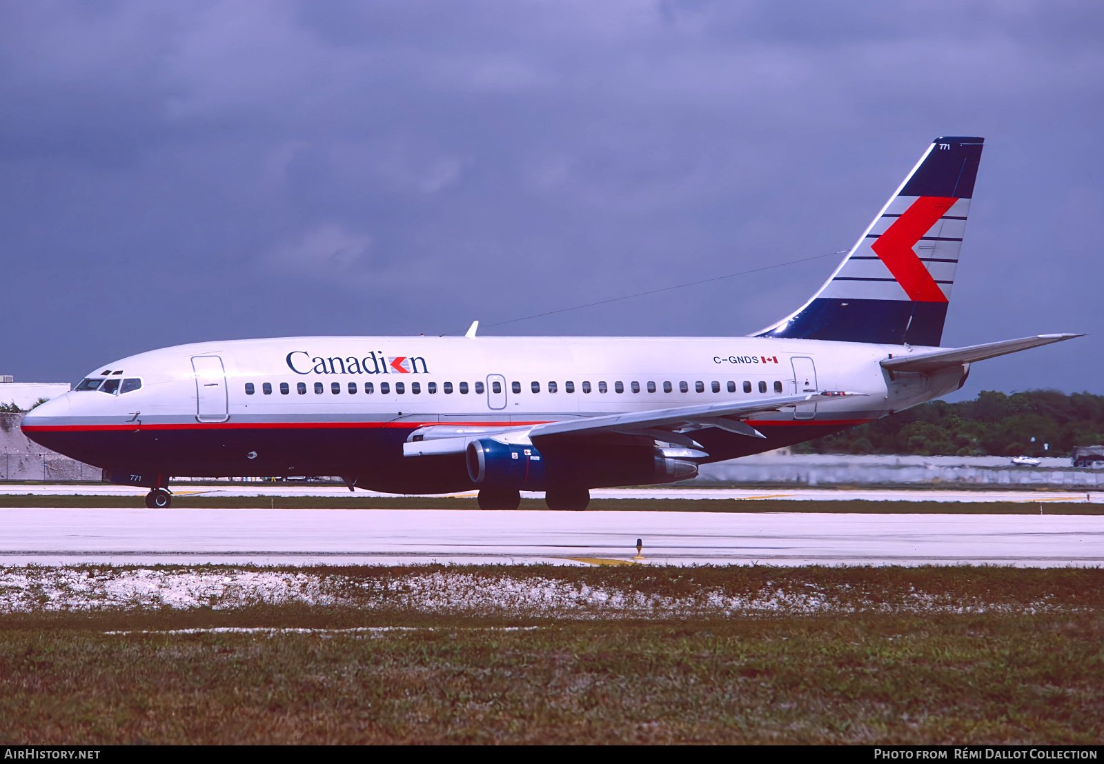 Aircraft Photo of C-GNDS | Boeing 737-2Q8/Adv | Canadian Airlines | AirHistory.net #758303