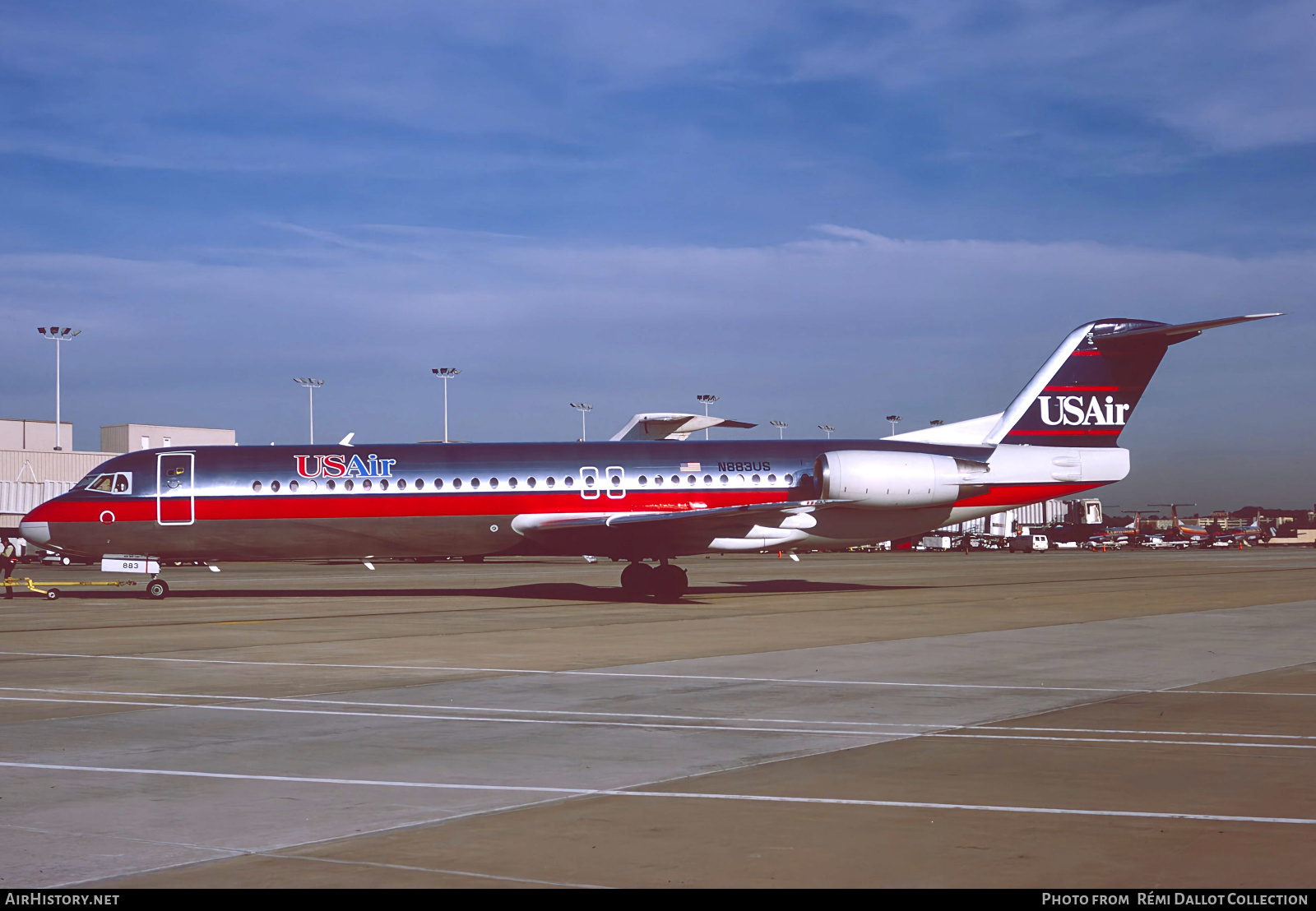 Aircraft Photo of N883US | Fokker 100 (F28-0100) | USAir | AirHistory.net #758305