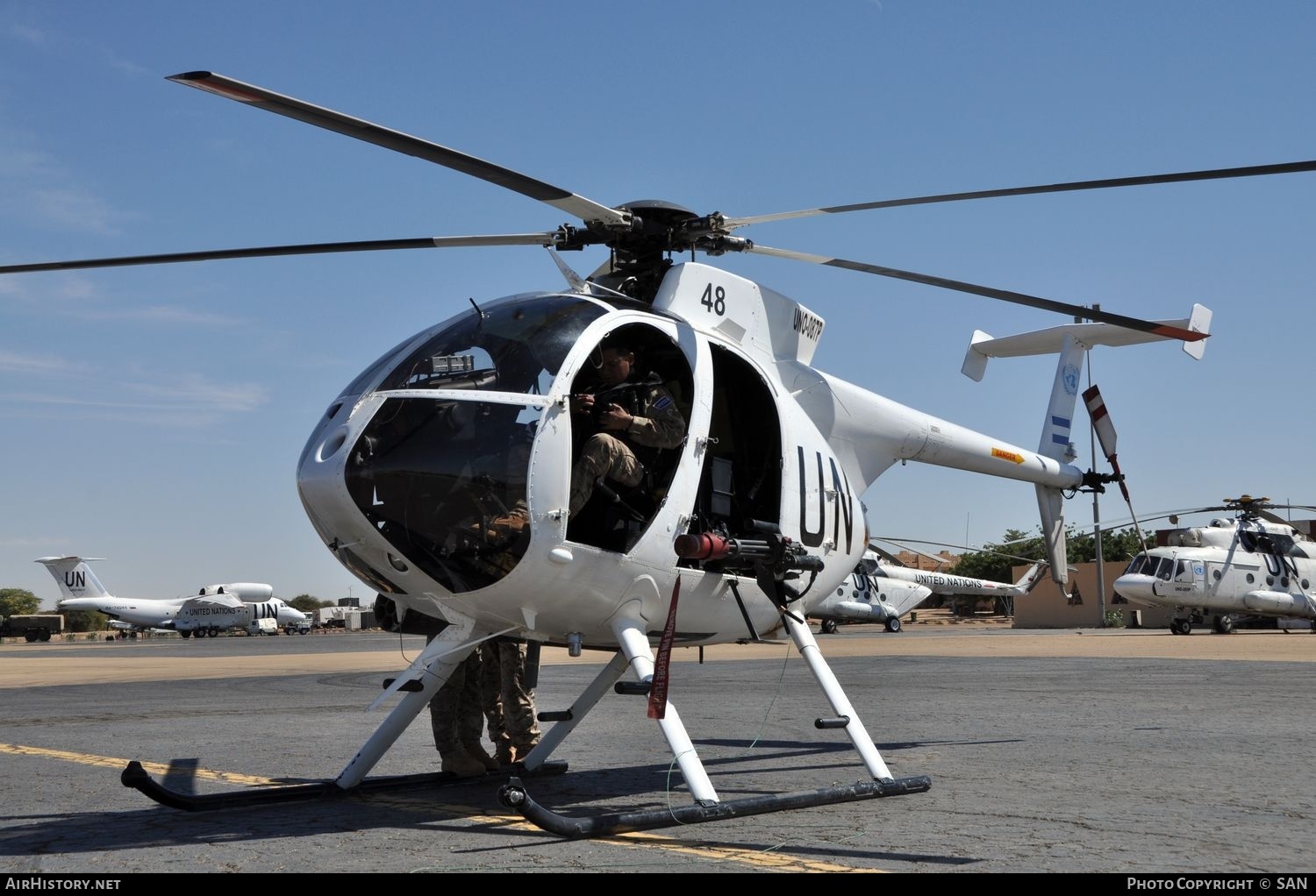 Aircraft Photo of 48 / UNO-087P | MD Helicopters MD-500E (369E) | El Salvador - Air Force | AirHistory.net #758311
