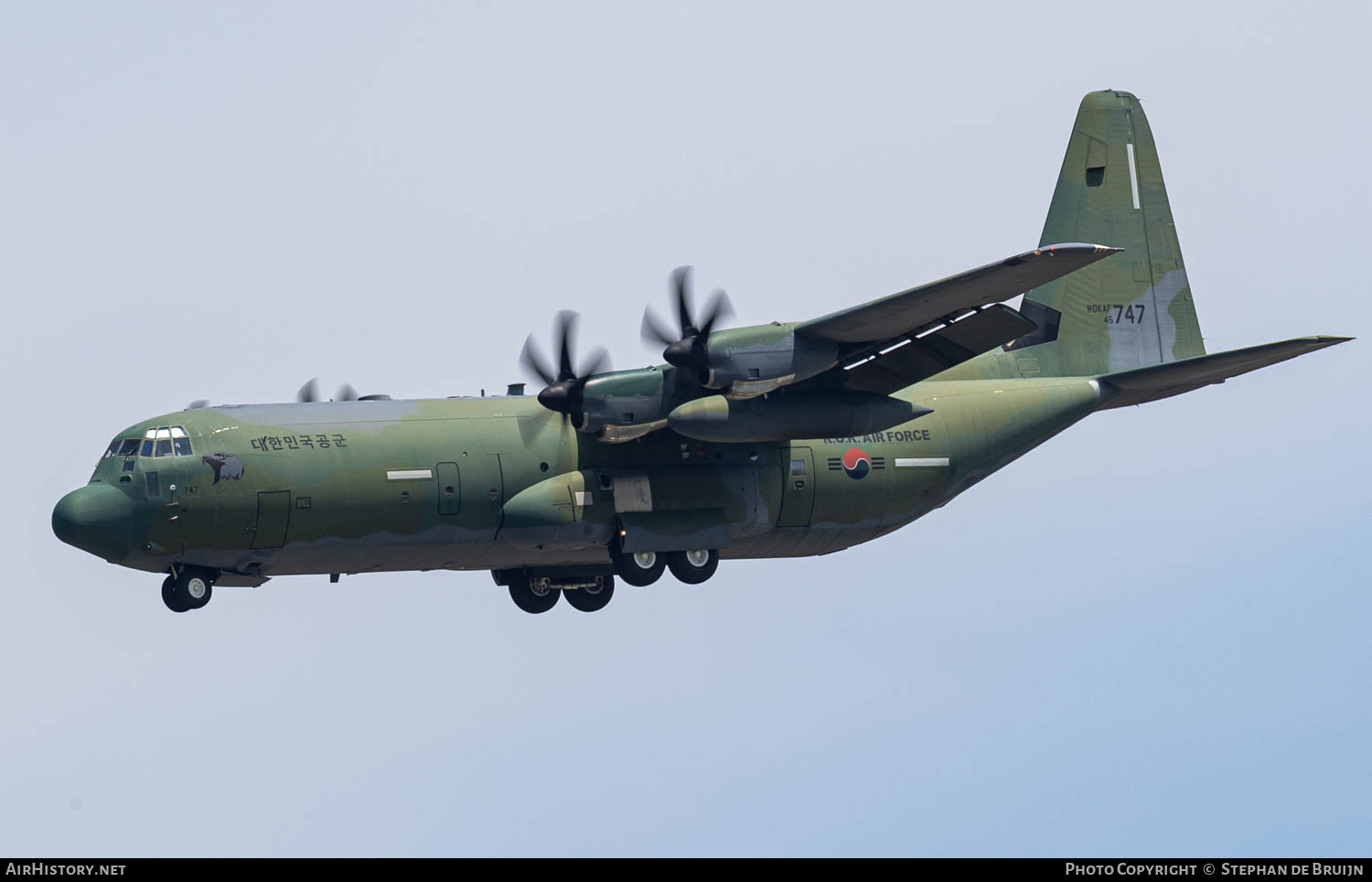 Aircraft Photo of 45-747 | Lockheed Martin C-130J-30 Hercules | South Korea - Air Force | AirHistory.net #758313