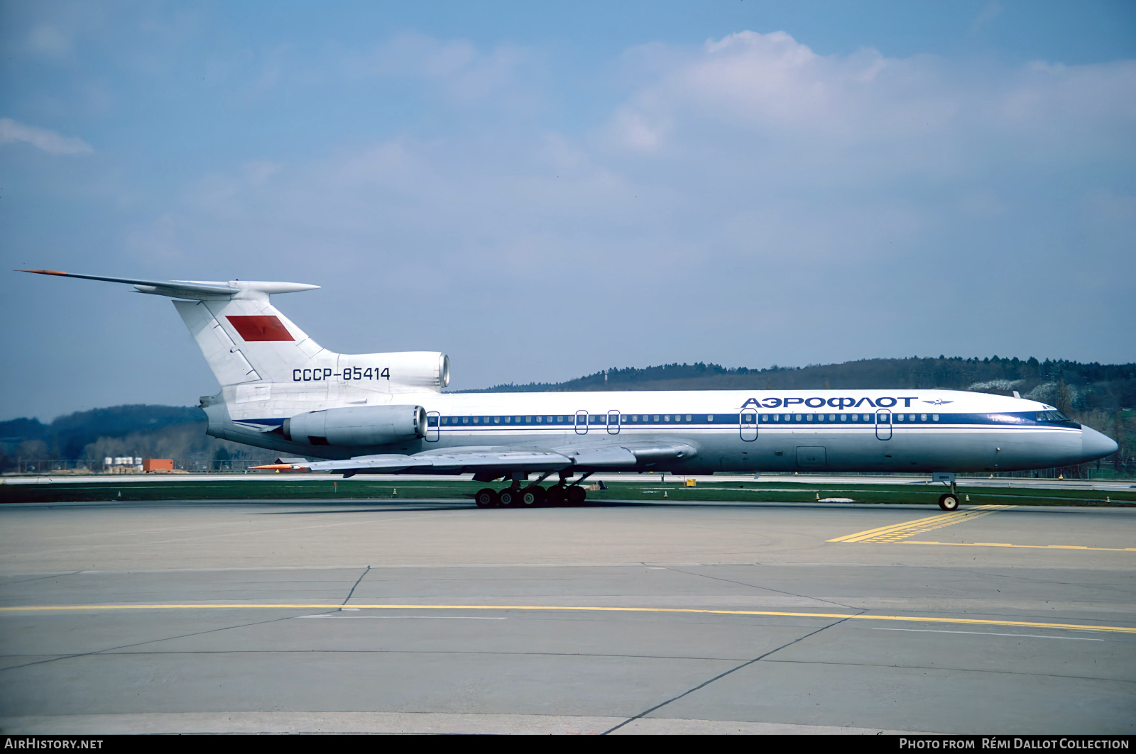 Aircraft Photo of CCCP-85414 | Tupolev Tu-154B-2 | Aeroflot | AirHistory.net #758334