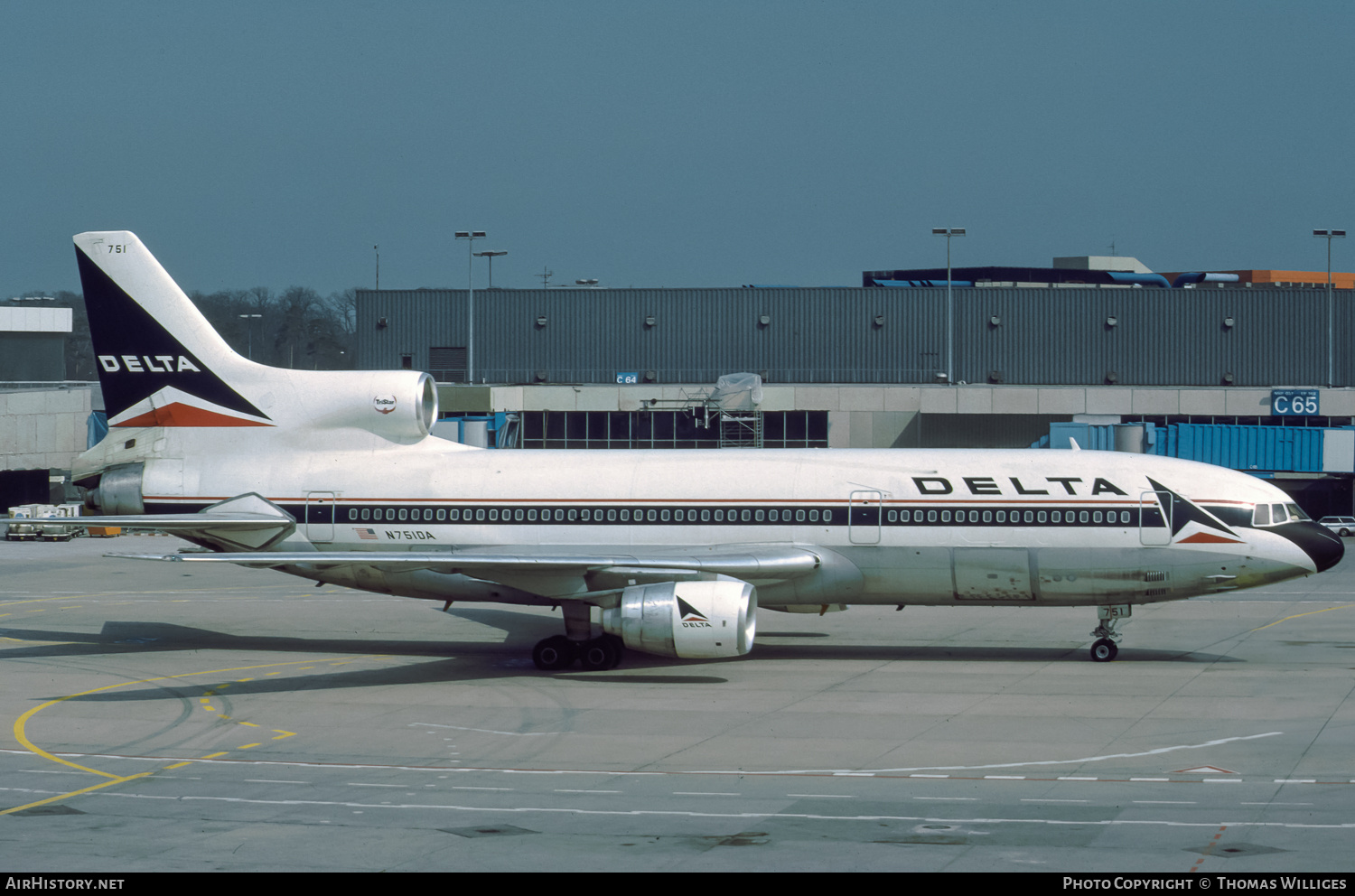 Aircraft Photo of N751DA | Lockheed L-1011-385-3 TriStar 500 | Delta Air Lines | AirHistory.net #758350