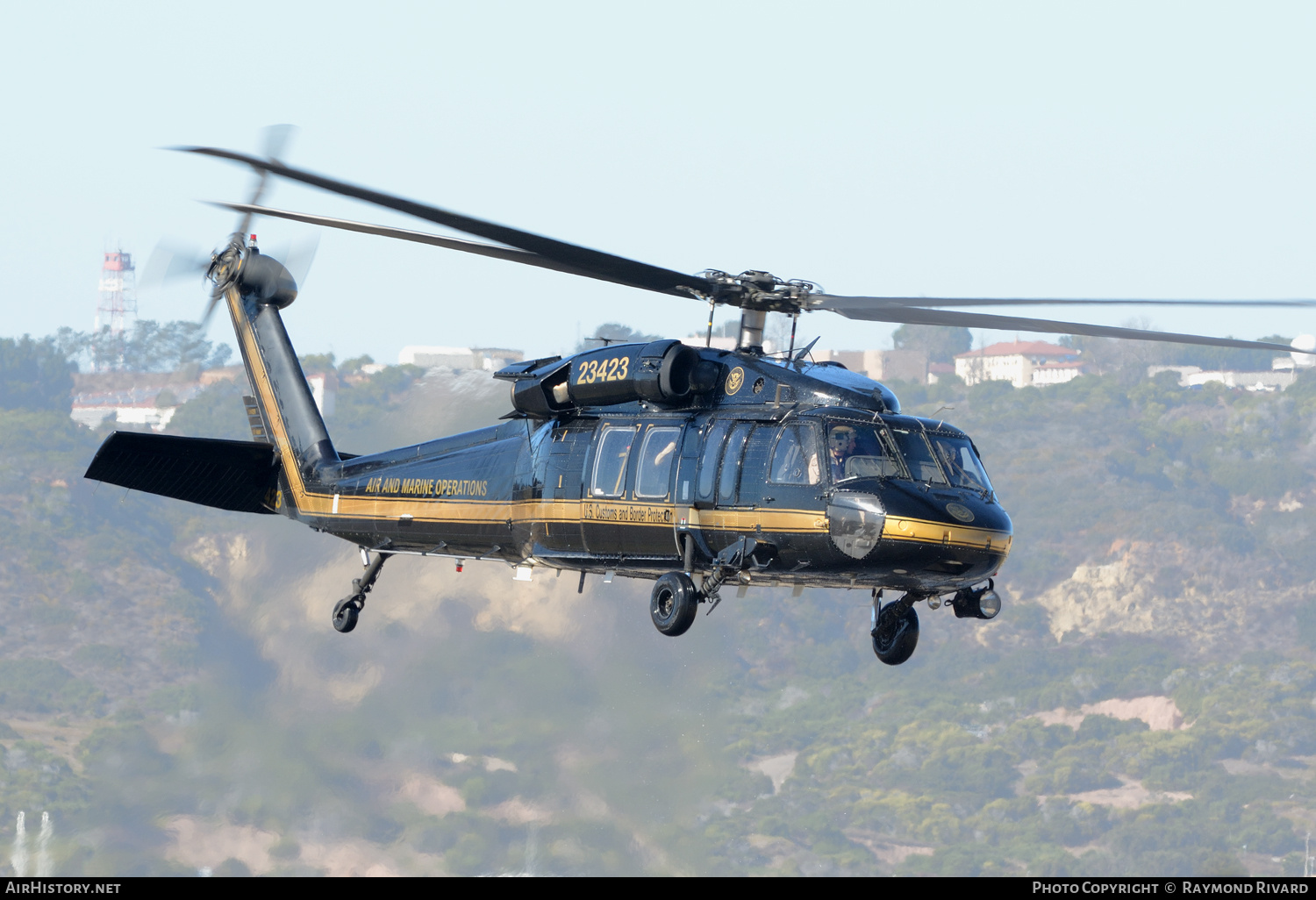 Aircraft Photo of 80-23423 / 23423 | Sikorsky UH-60A Black Hawk (S-70A) | USA - Customs | AirHistory.net #758384