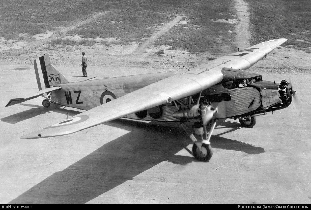Aircraft Photo of G-CYWZ / WZ | Ford 6-AT-S Tri-Motor | Canada - Air Force | AirHistory.net #758402