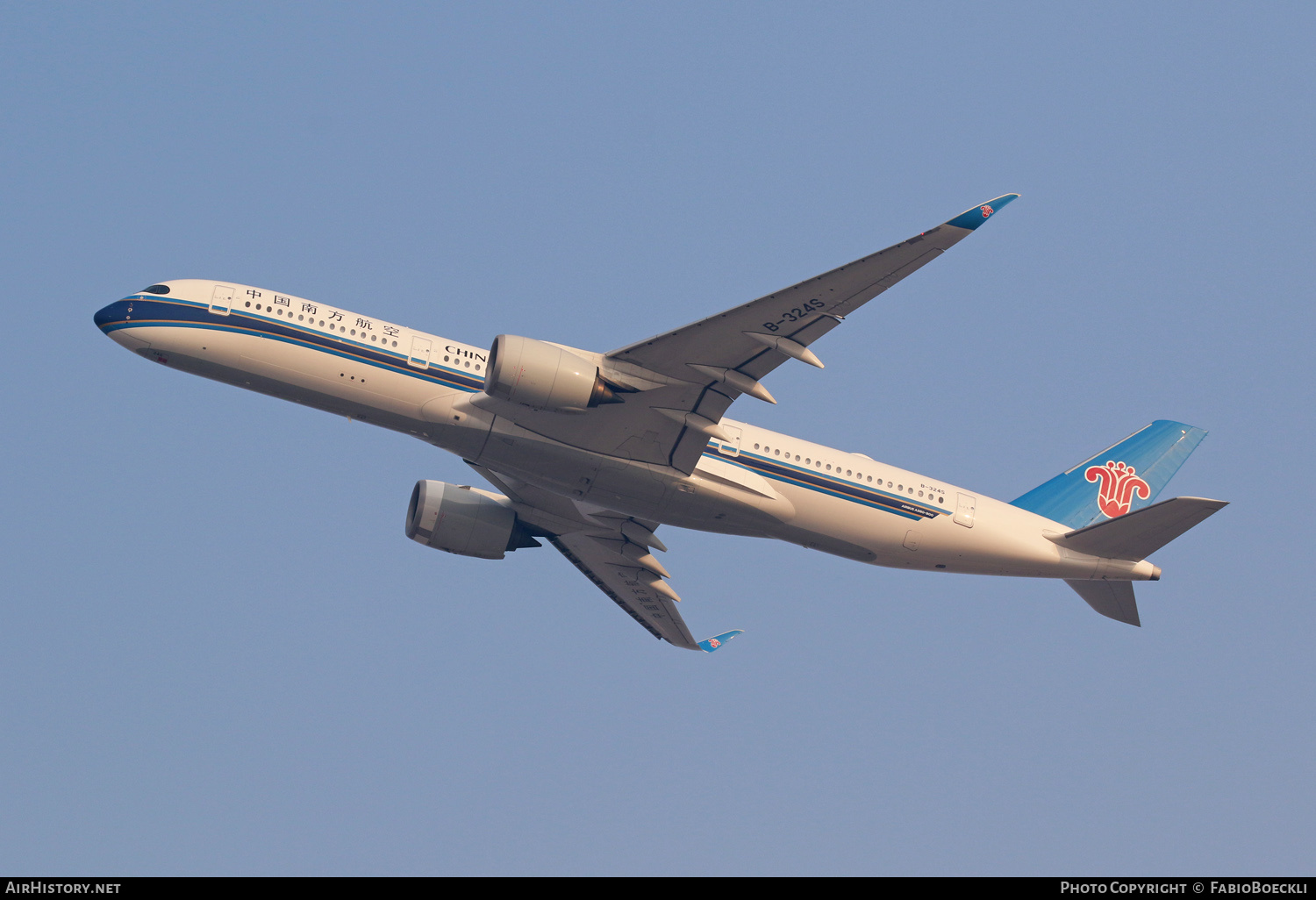 Aircraft Photo of B-324S | Airbus A350-941 | China Southern Airlines | AirHistory.net #758426