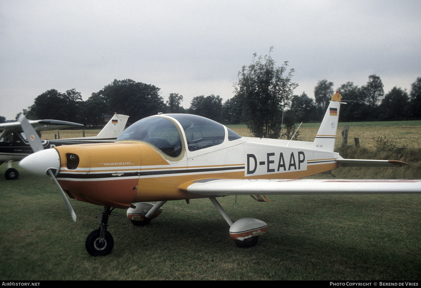 Aircraft Photo of D-EAAP | Bolkow BO-209 Monsun 160RV | AirHistory.net #758438