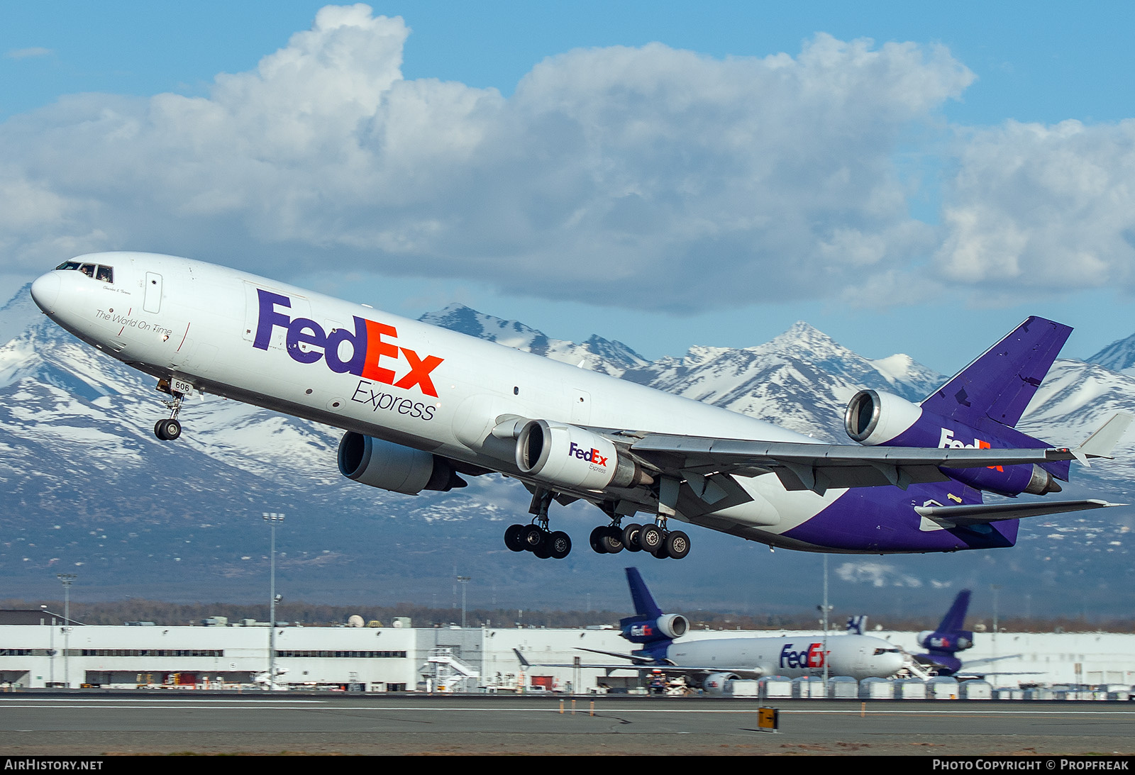 Aircraft Photo of N606FE | McDonnell Douglas MD-11F | FedEx Express - Federal Express | AirHistory.net #758473