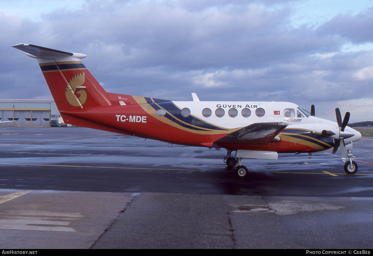 Aircraft Photo of TC-MDE | Beech B200 Super King Air | Güven Air | AirHistory.net #758494