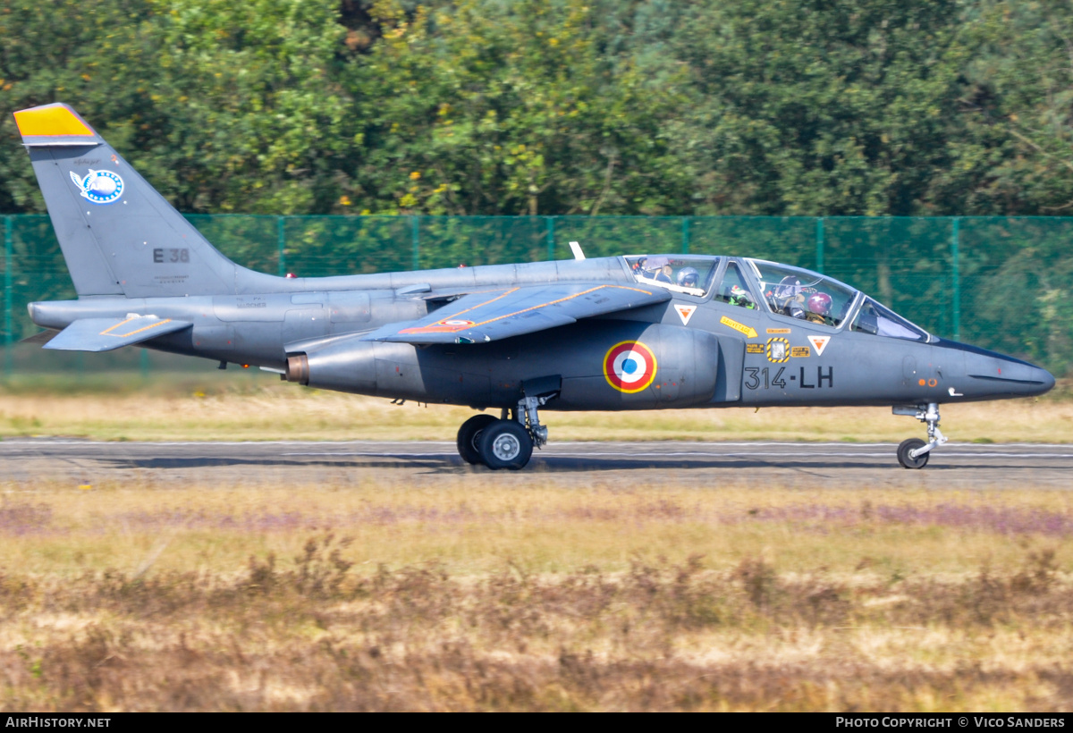 Aircraft Photo of E38 | Dassault-Dornier Alpha Jet E | France - Air Force | AirHistory.net #758500