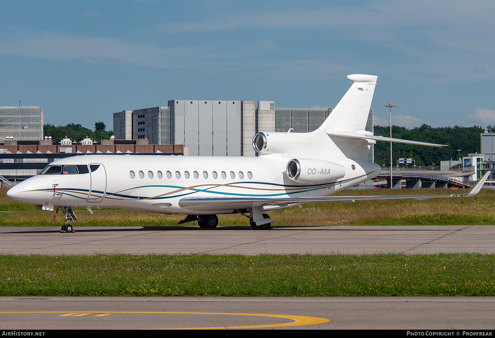 Aircraft Photo of OO-AAA | Dassault Falcon 7X | AirHistory.net #758518