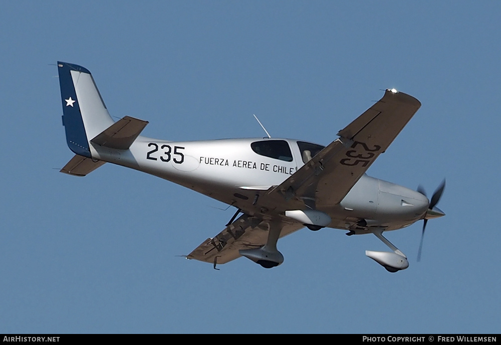 Aircraft Photo of 235 | Cirrus SR-22T G5-GTS | Chile - Air Force | AirHistory.net #758521