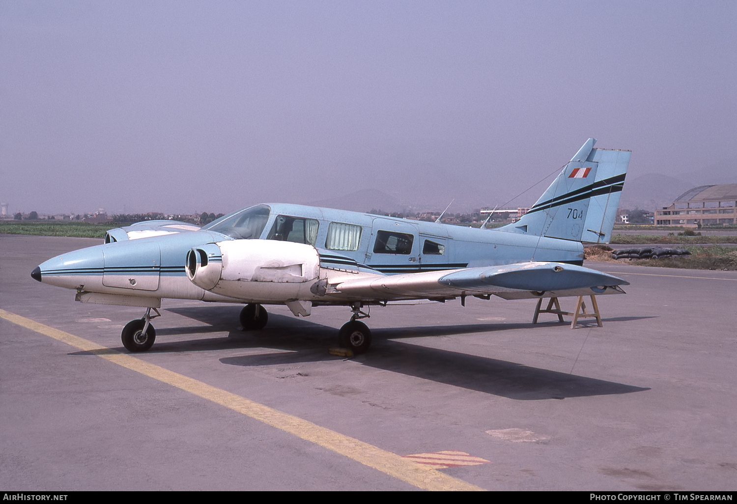 Aircraft Photo of 704 | Piper PA-34-200T Seneca II | Peru - Air Force | AirHistory.net #758540