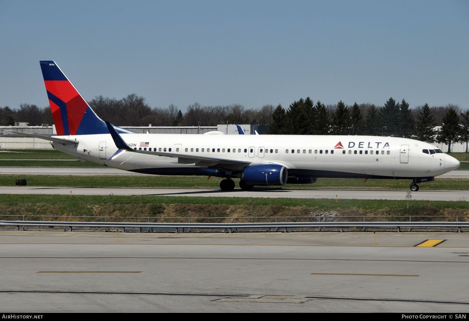 Aircraft Photo of N846DN | Boeing 737-932/ER | Delta Air Lines | AirHistory.net #758542